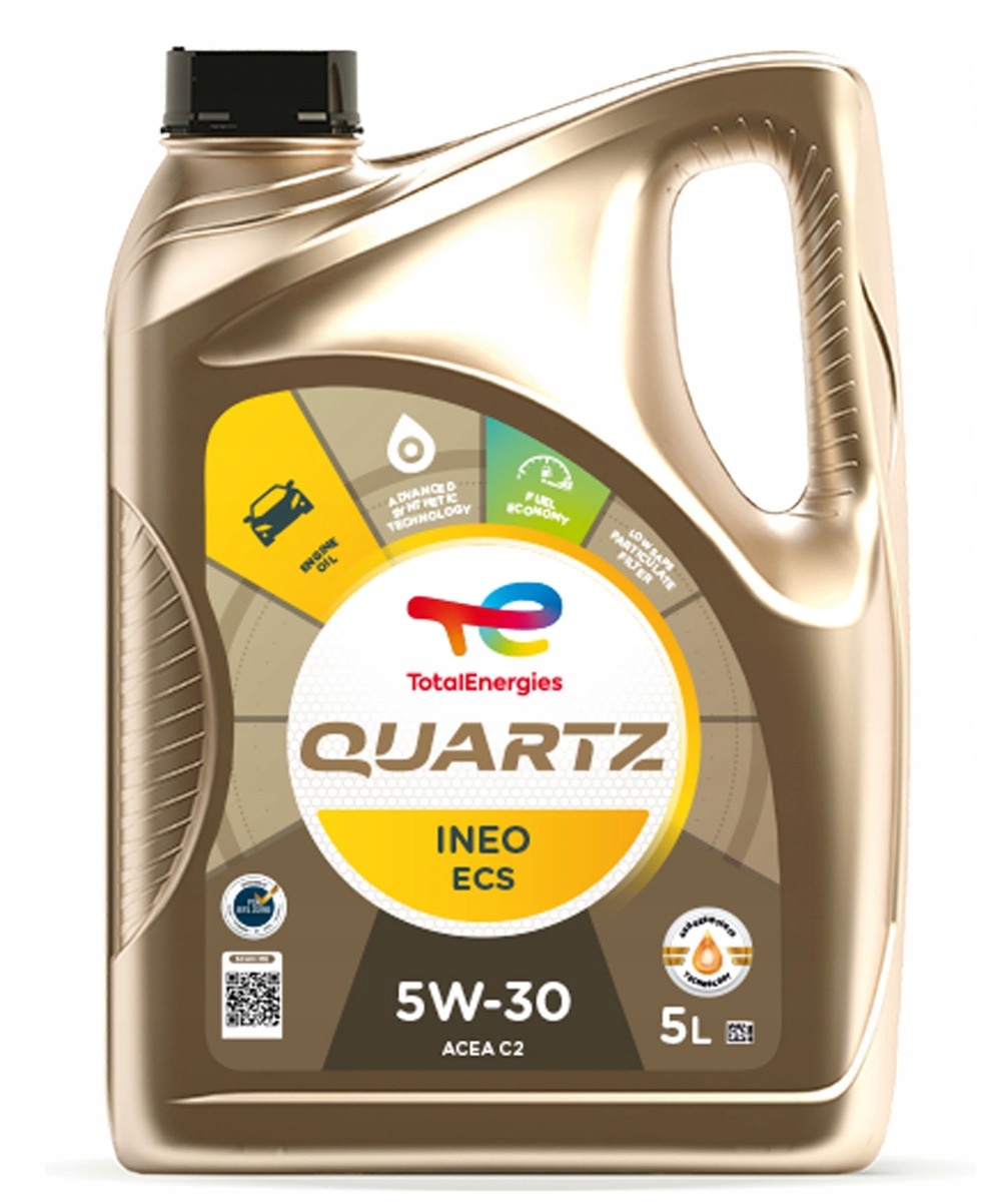 Total Olej Quartz 5W30 5L Ineo Ecs Low Saps C2 Dpf B71 2290(2018R.