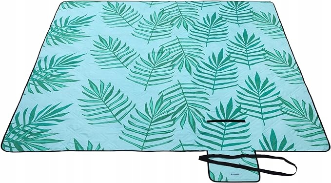 KOC PLAŻOWY PIKNIKOWY WODOODPORNY TURYSTYCZNY MATA NA PLAŻE 200x200cm