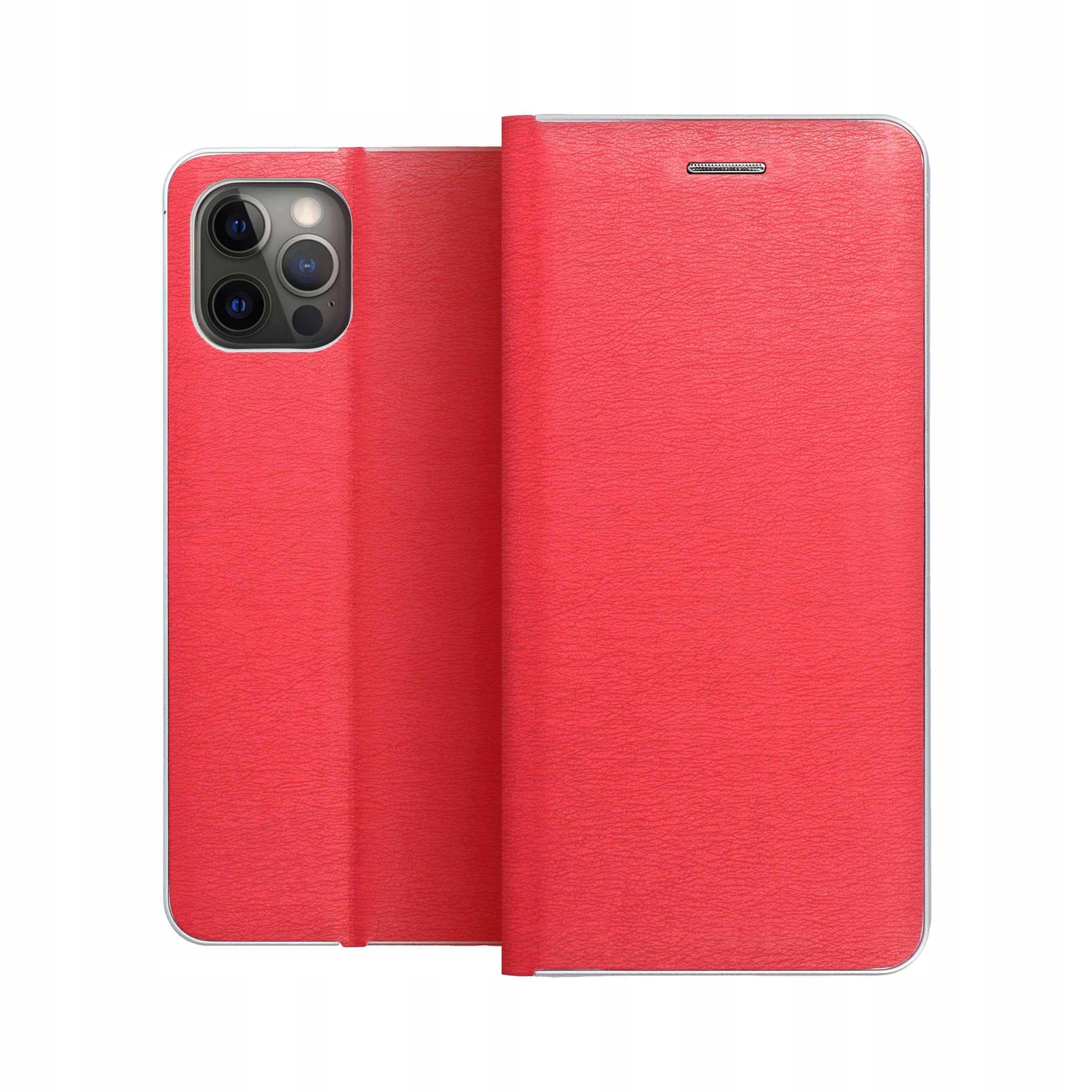 Etui Luna Book Gold Do Xiaomi Redmi Note 13 Pro Plus 5G Czerwony