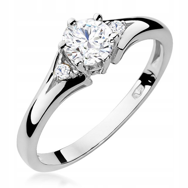 Zlatý Prstýnek pr.585 Safír 0,60 ct