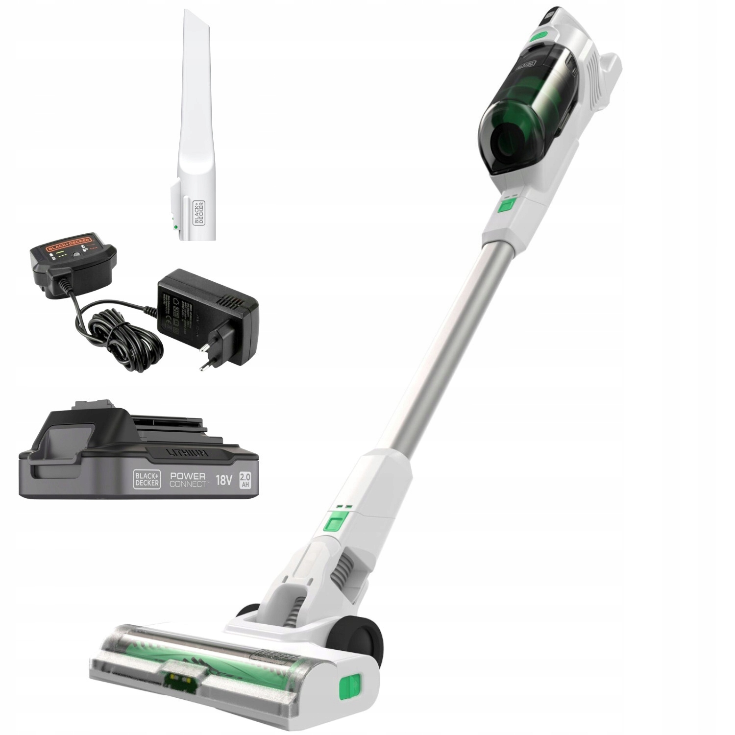 Odkurzacz pionowy akumulatorowy 18V Reviva 2Ah Black Decker REVSV18D1