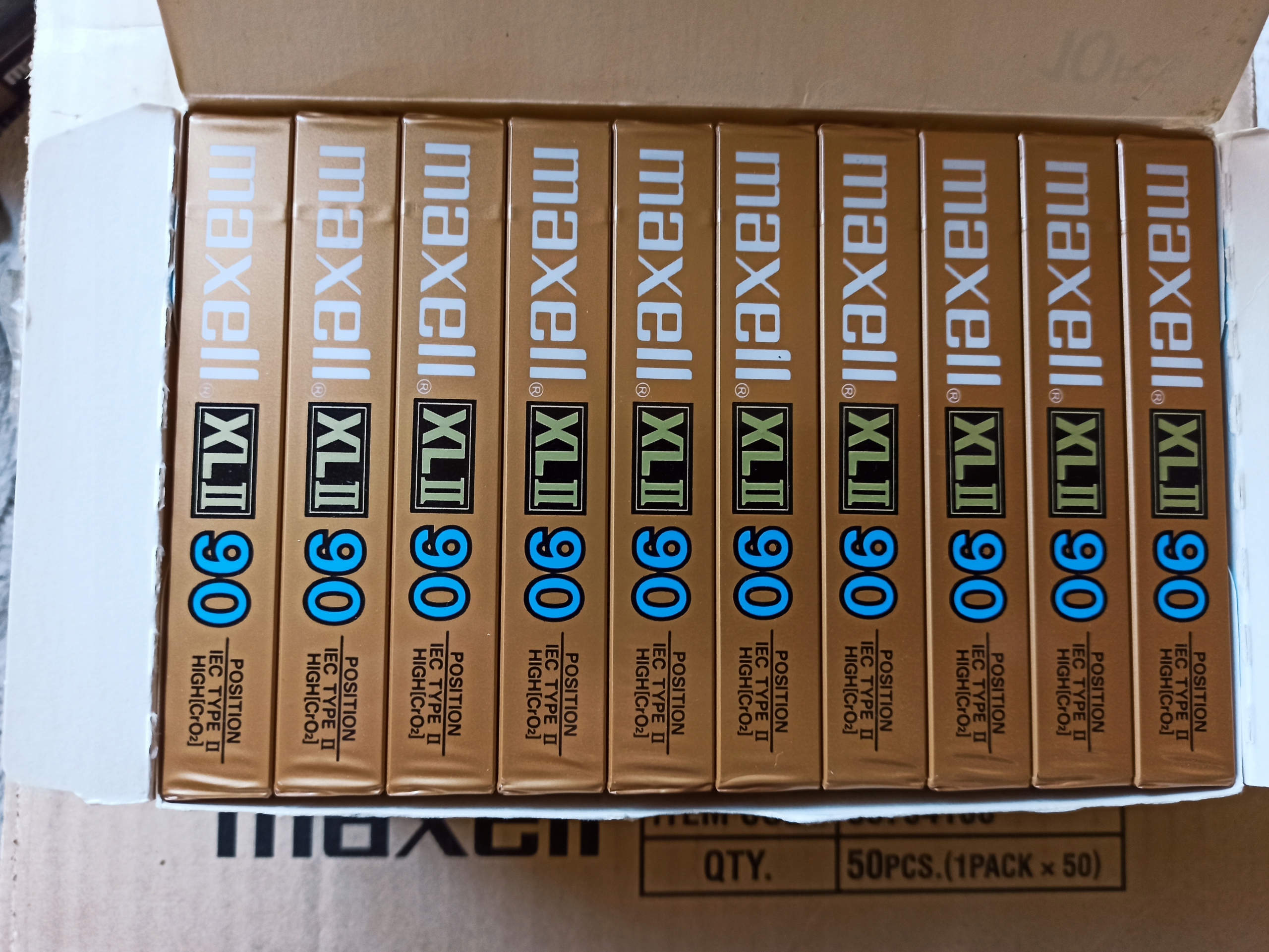 Maxell XLII 90 1985r. 1szt, Model XL II 90