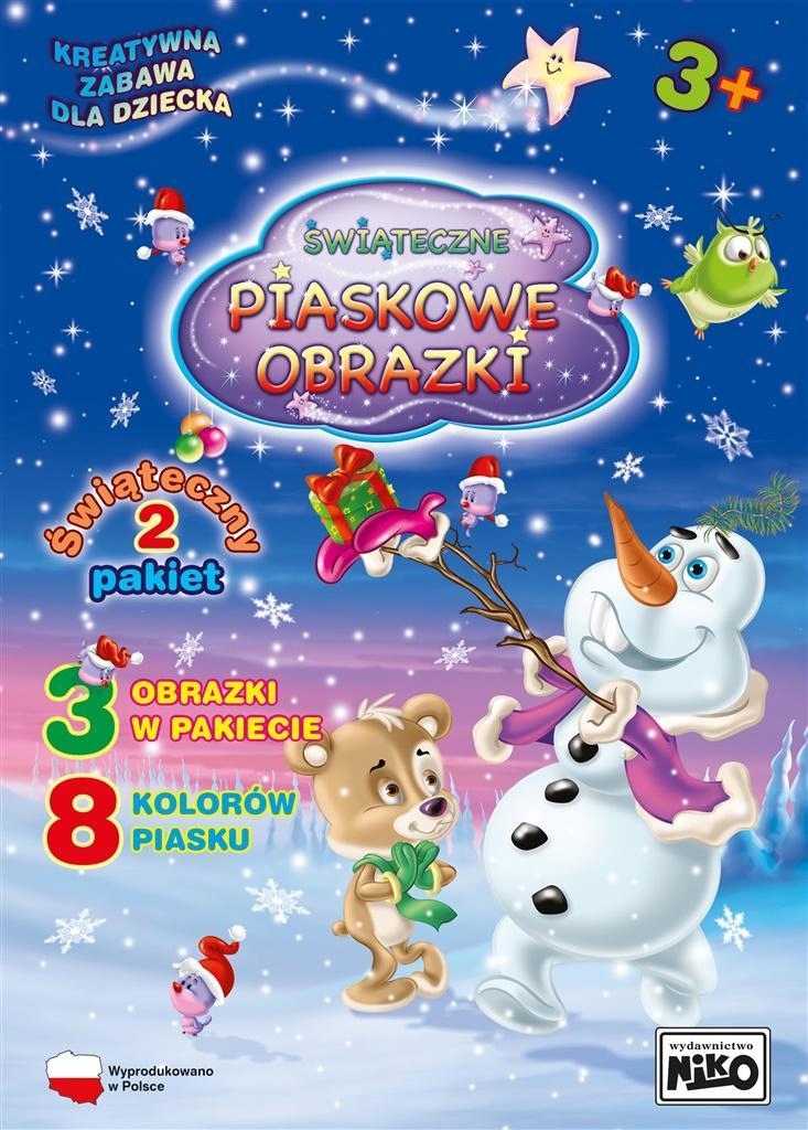 

Piaskowe Obrazki Pakiet Świąteczny 2