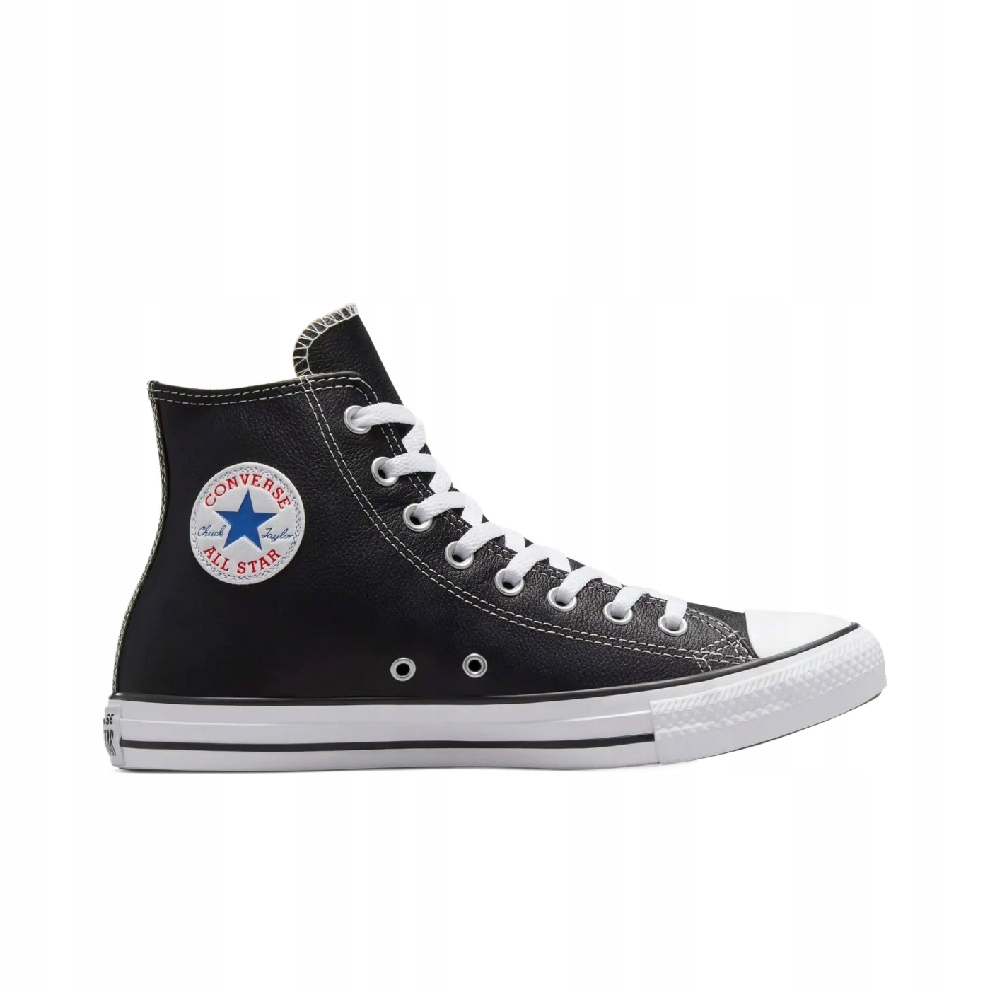 Tenisky Converse Unisex Chuck Tayor All Star Hi Top kožené černé 39,5
