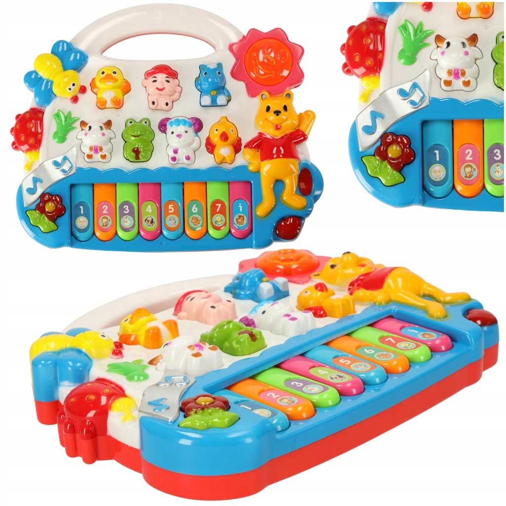 Pianinko organki dla dzieci odgłosy zwierząt Płeć chłopcy dziewczynki