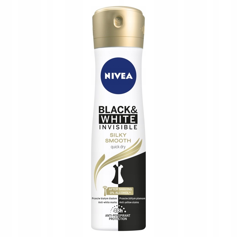 

Nivea Dezodorant Invisible Silky Smooth spray dams