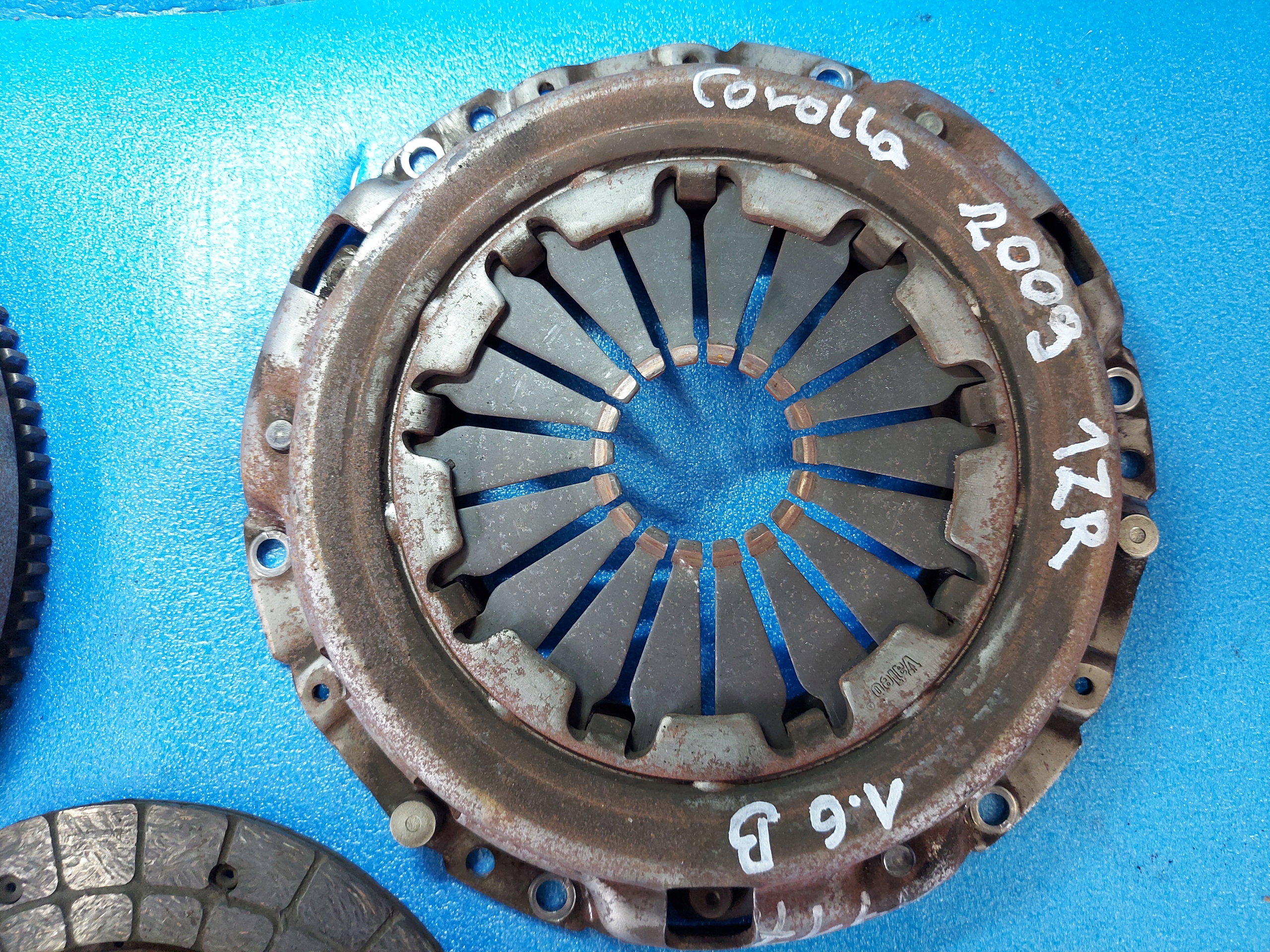 clutch DWUMAS COROLLA 2009 R 1.6 B 1ZRFE