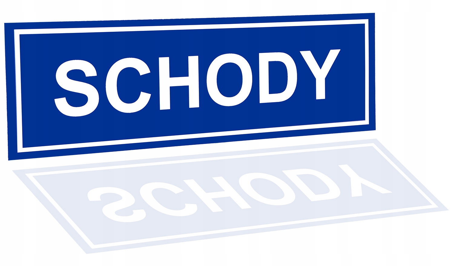 

Tablica Informacyjna Uwaga Schody Pcv 32x10,5cm