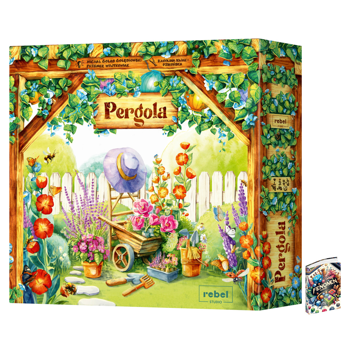 Pergola (edycja polska) familijna gra planszowa +książka, 1-4 os, wiek 10+