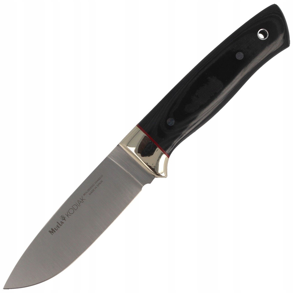 Nůž Muela Kodiak-10M Black Micarta, Satin X50CrMoV15