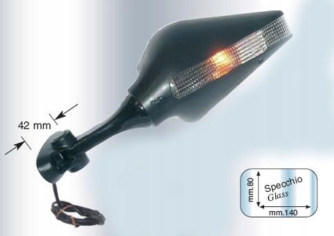 Far Pravé Zrkadlo Suzuki Gsxr 600 (01-03), Gsxr 750 (00-03), Gsxr 1000 (01