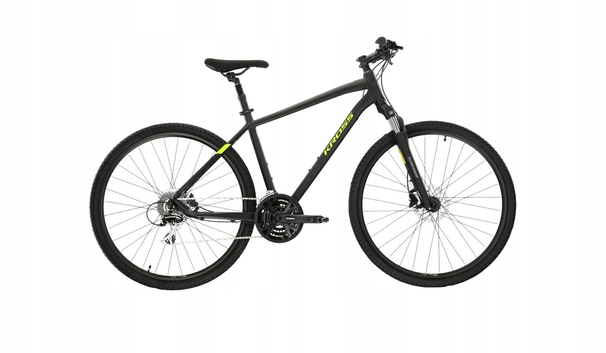 Męski Rower crossowy Kross Evado 4.0 czarny black mat 19" L