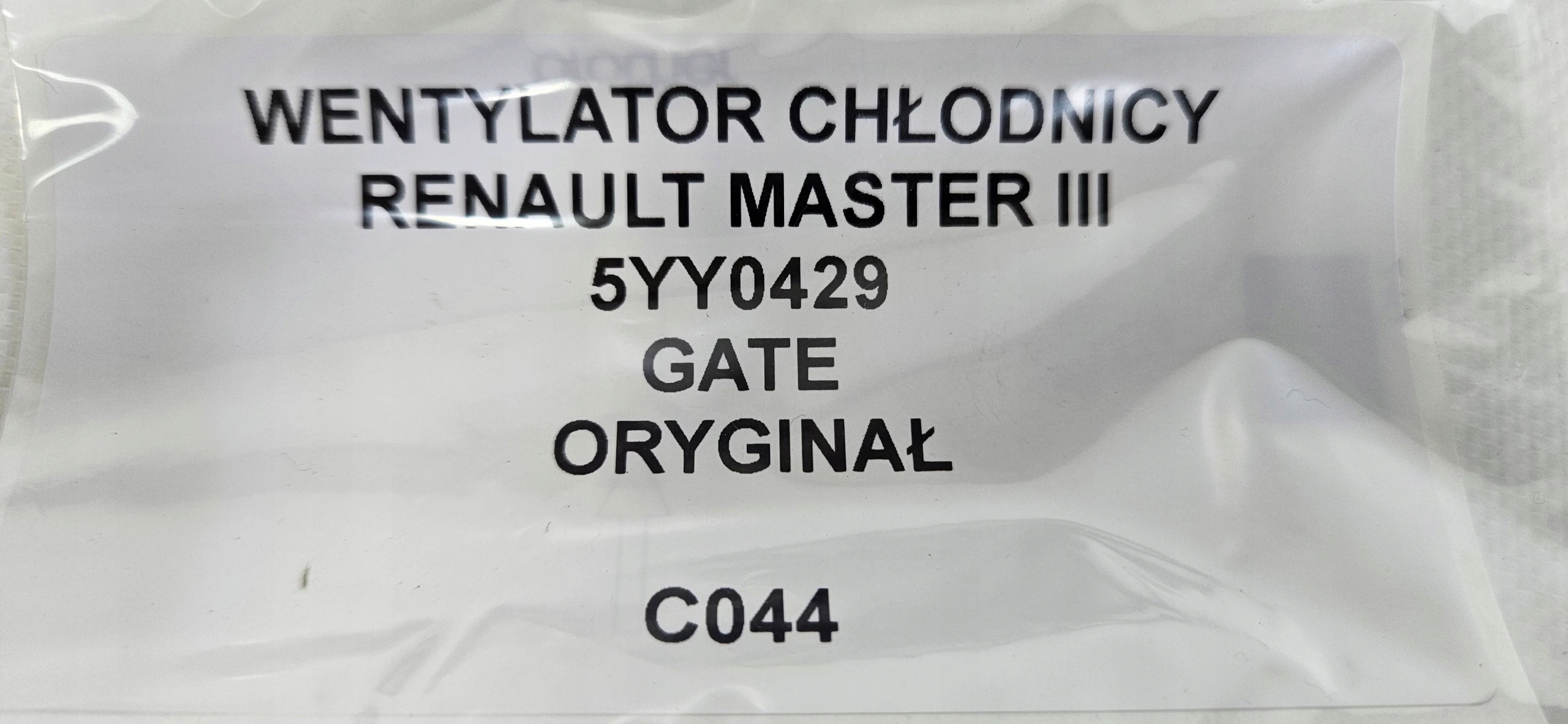 ventilátor chladiče RENAULT MASTER III 5YY0429