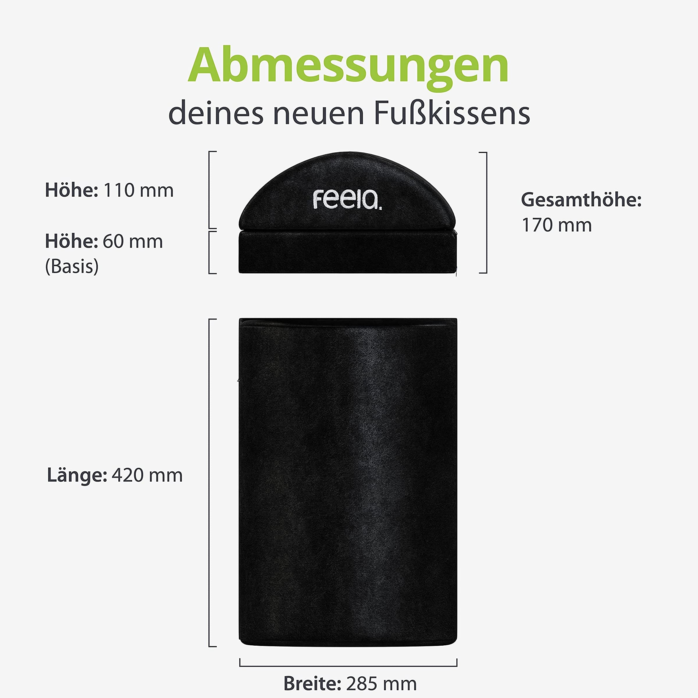 Feela Regulowany Ergonomiczny Podnóżek Pianka — miniatura 7