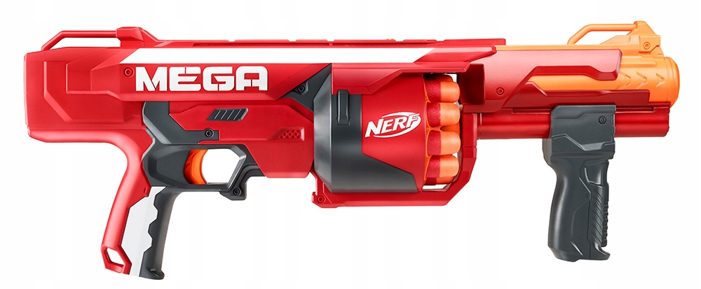 NERF MEGA ROTOFURY + OPASKA + DODATKI Wiek dziecka 8 lat +