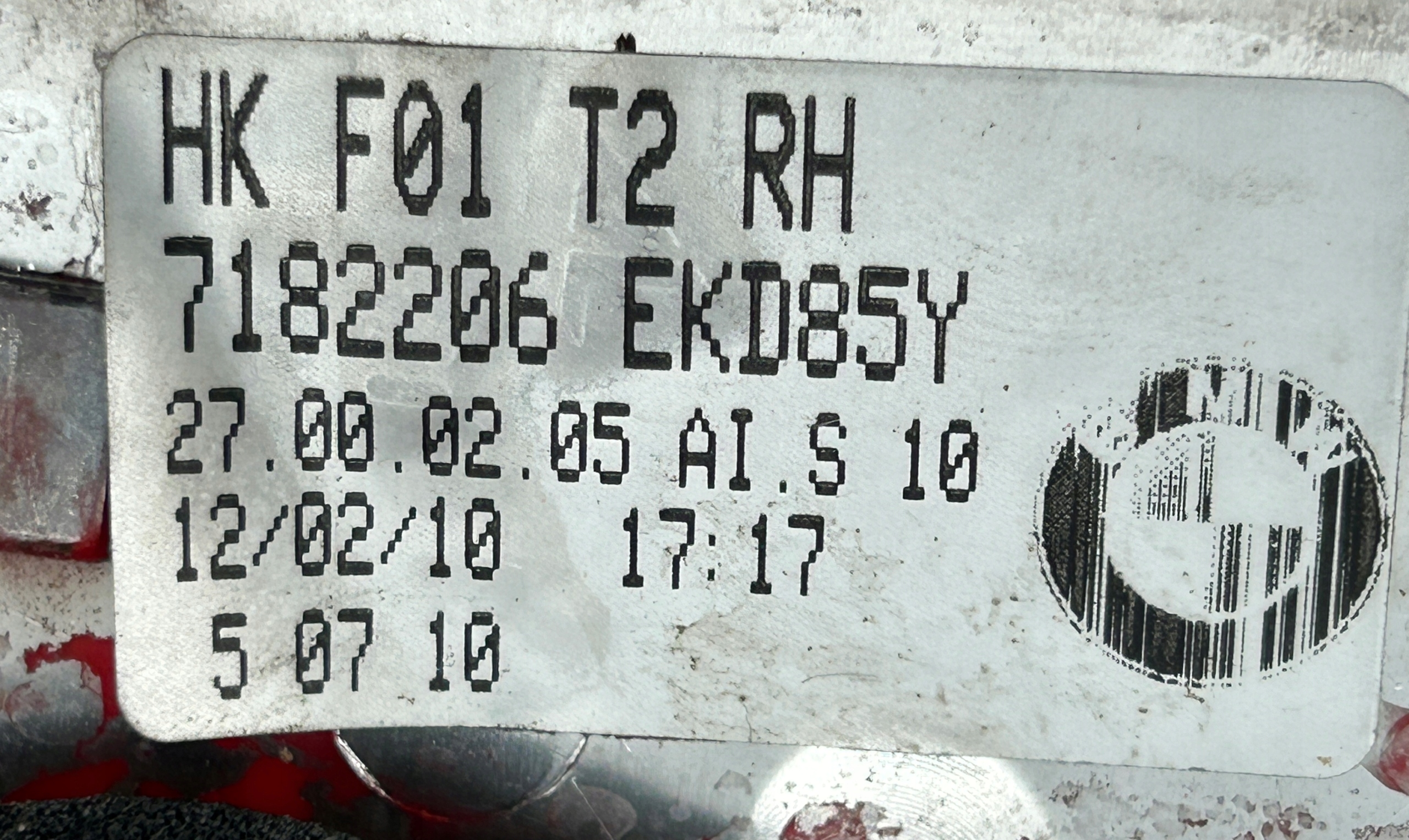 light bonnet boot rear part right left BMW 7 F01