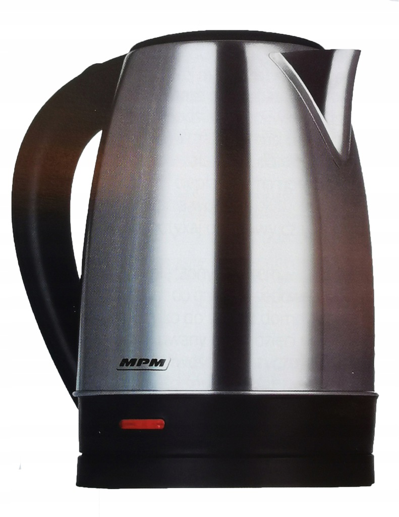 

Czajnik Bezprzewodowy Mpm BCZ-02M Inox Czarny
