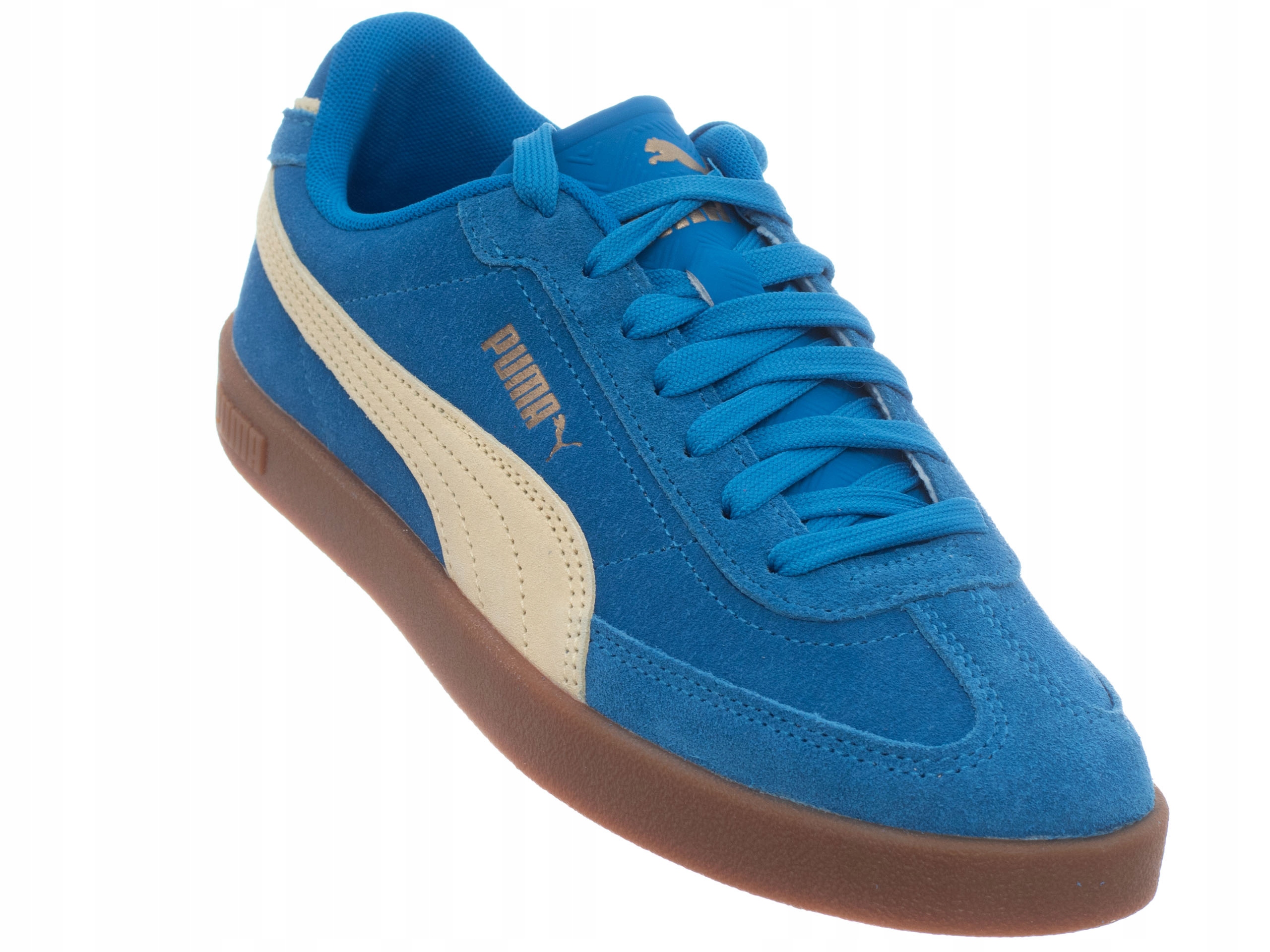 Puma Buty Damskie Puma Suede 400717-09 skórzane niebieskie sportowe