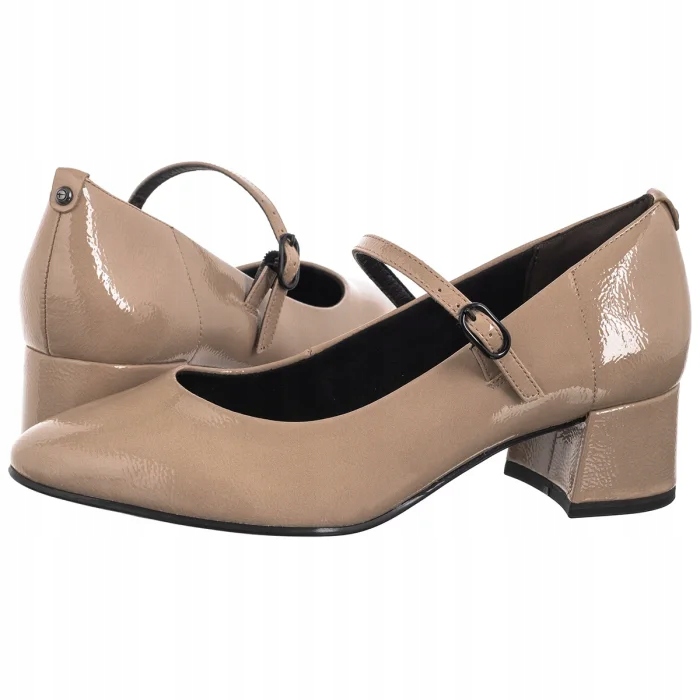 Dámské lodičky Tamaris Béžové Lakované 1-22312-43 341 Taupe