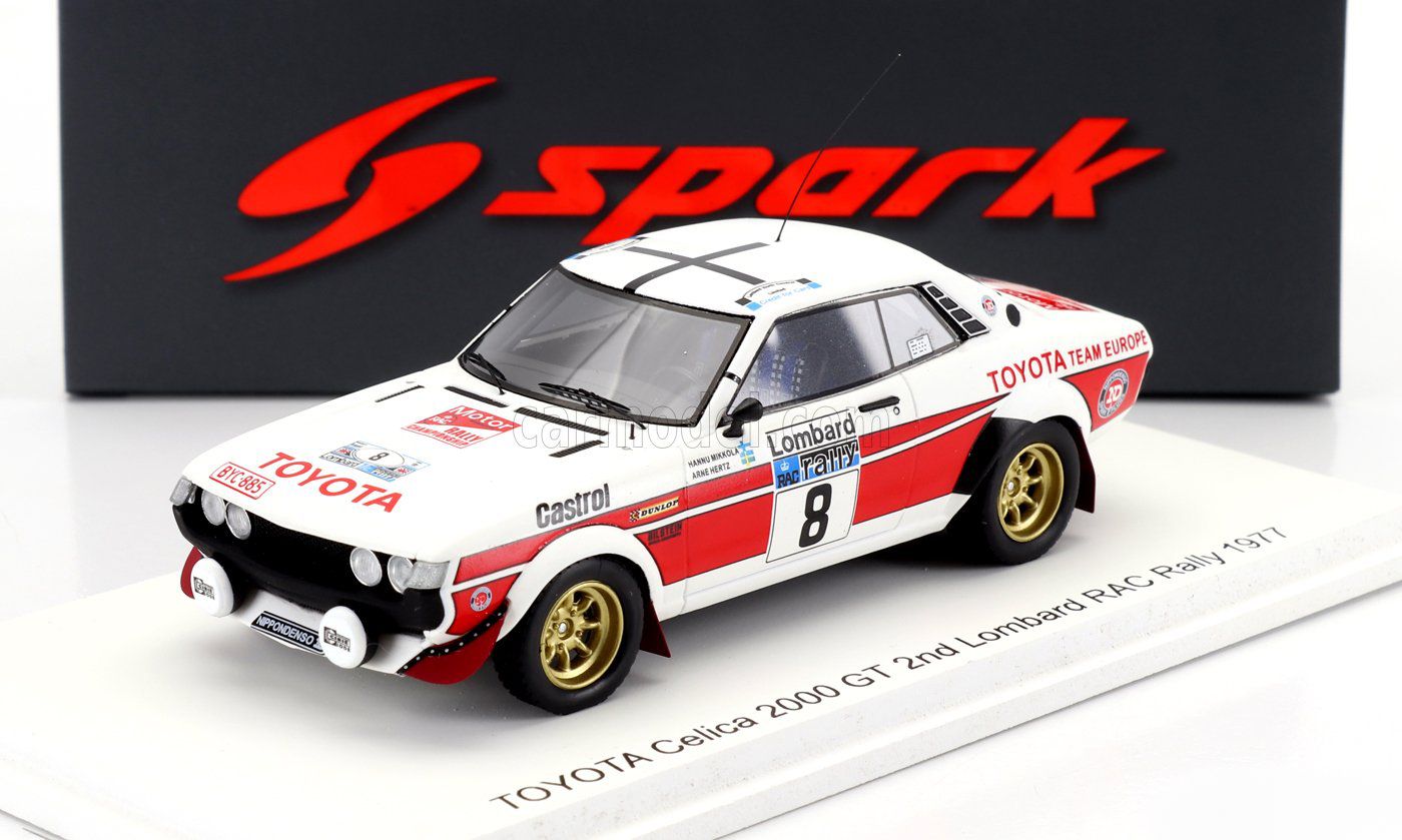 Toyota Celica RA21 2000GT H.Mikkola Rac 1977 1/43
