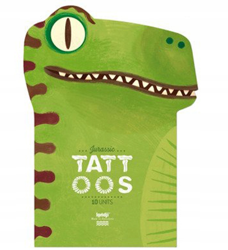 

AB1 Londji tatuaż zmywalny Jurasic dinozaury