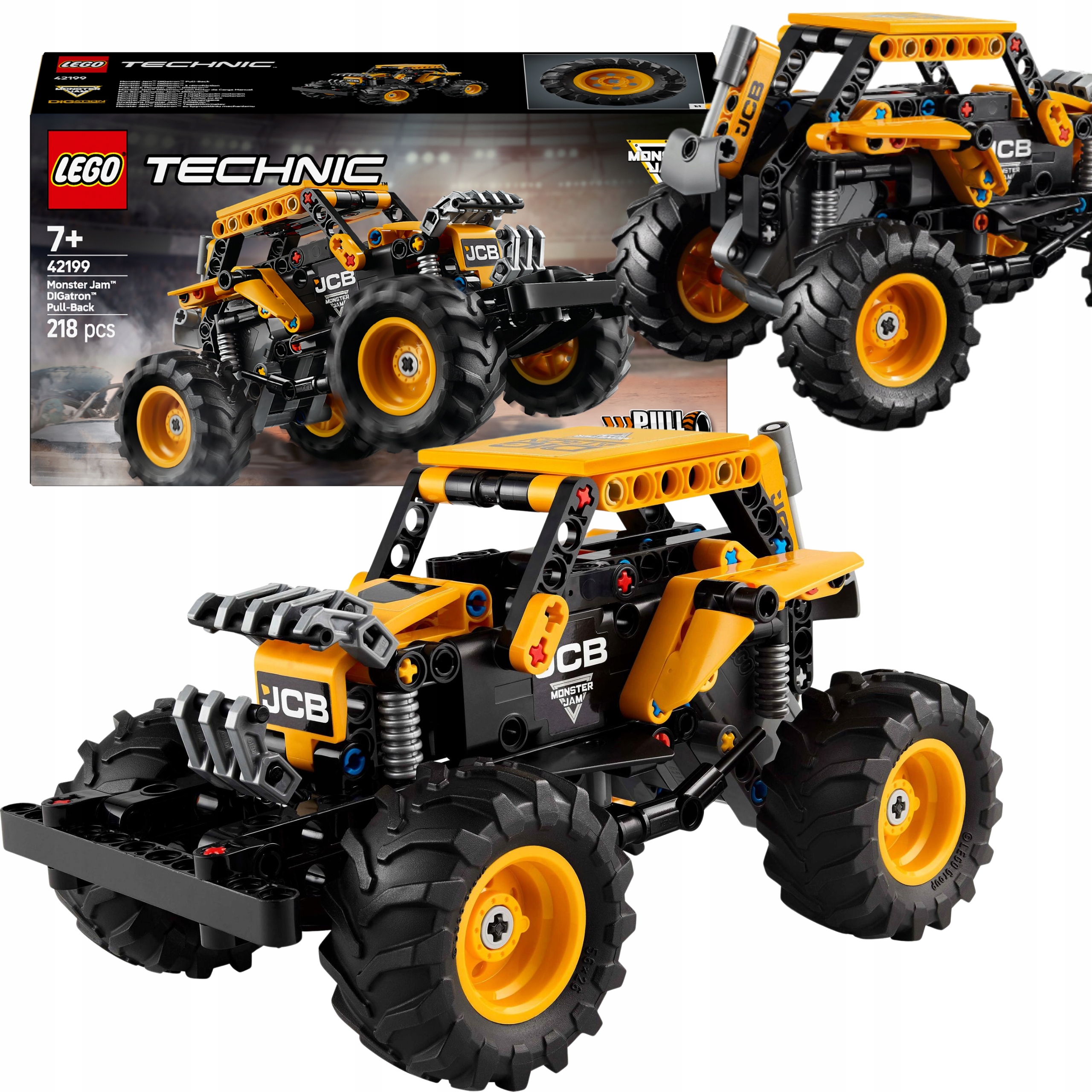 Lego Technic Zestaw Klocków Premium Na Święta Monster Jam Digatron