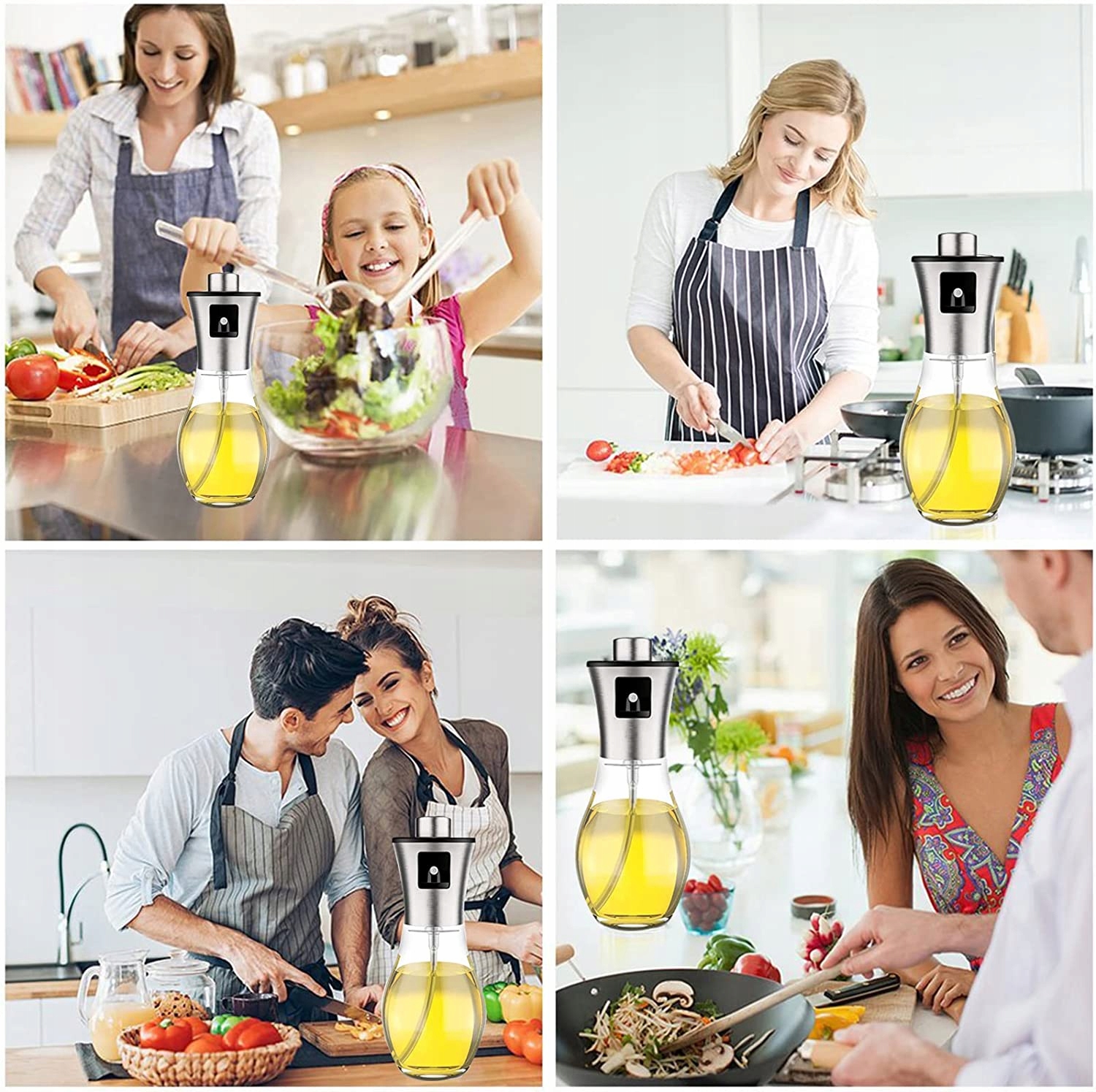 SPRYSKIWACZ DO OLEJU OLIWY OCTU DOZOWNIK W SPRAYU Kolor przezroczysty