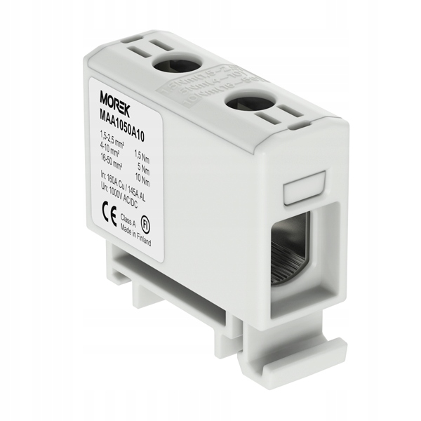 

Złączka Al/cu 1,5-50mm2 szara Morek MAA1050A10