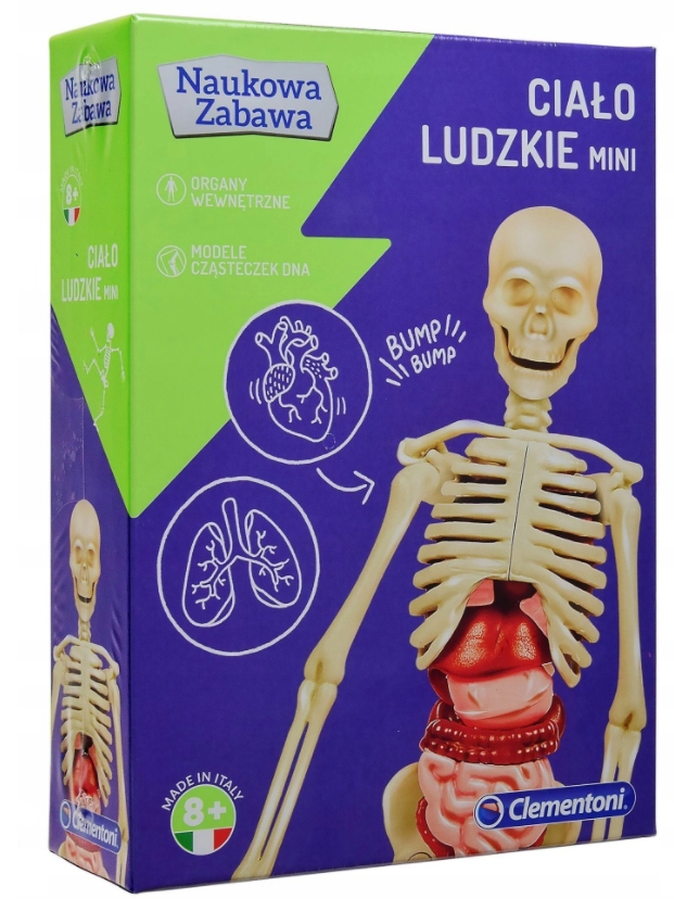 

Clementoni 50515 Ciało Ludzkie Mini Model Dna