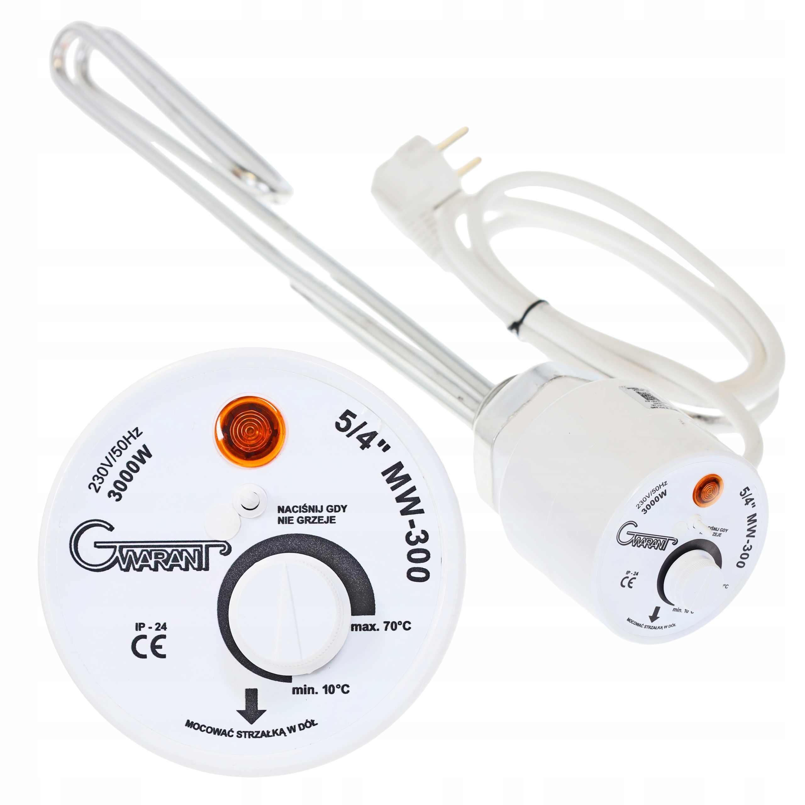 

Grzałka do Bojlera 3000W 3 kW 5/4 cala Gwarant