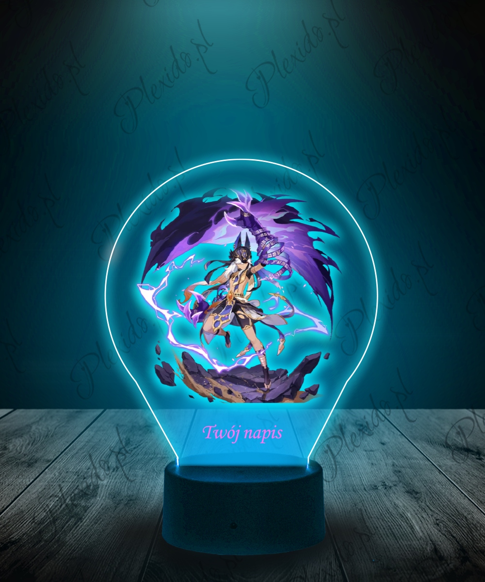 Lampka Nocna z Nadrukiem 3D LED Genshin Impact Kod producenta 5905342811145