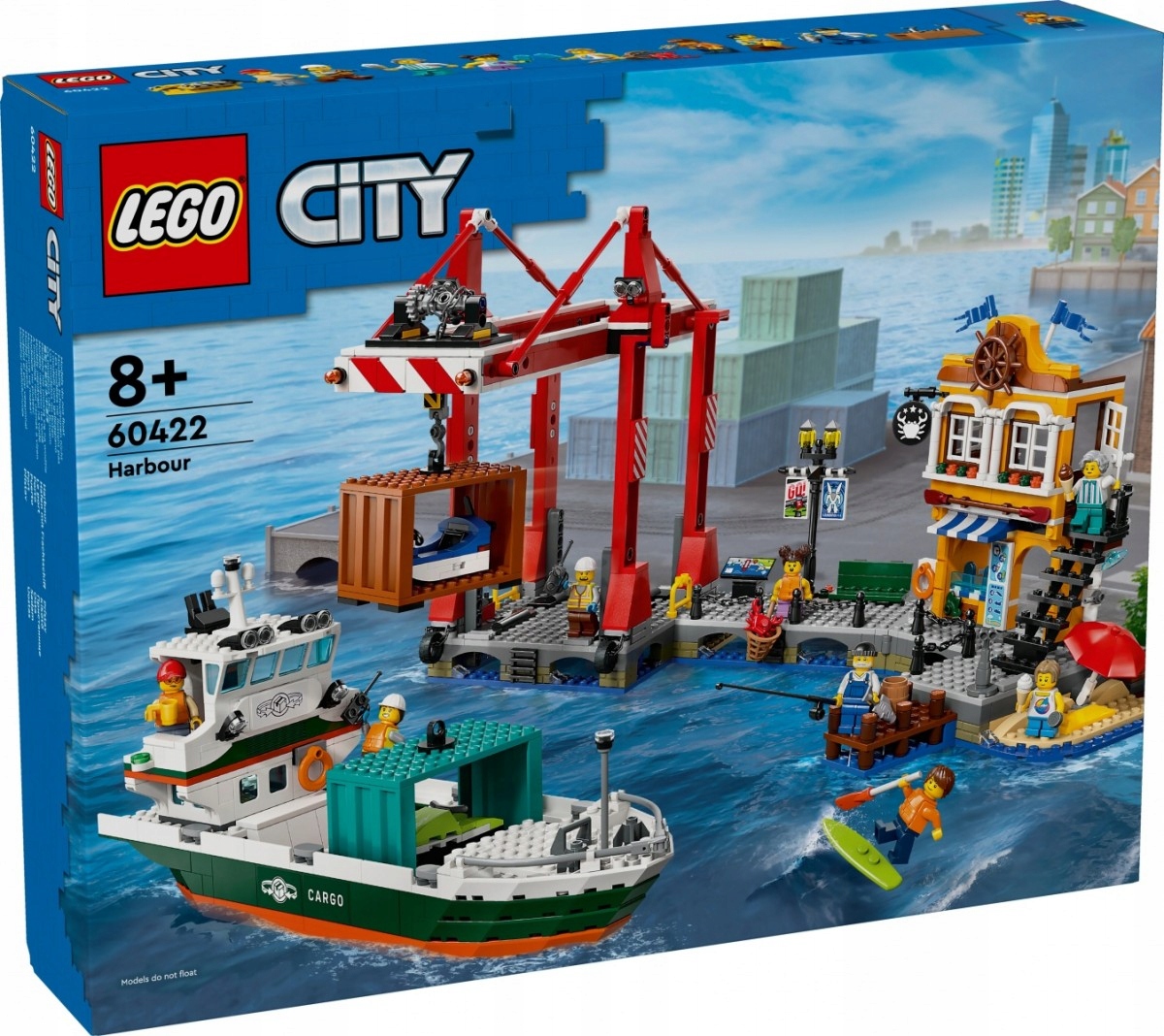 Lego Stavebnice City 60422 Přístav s nákladní lodí