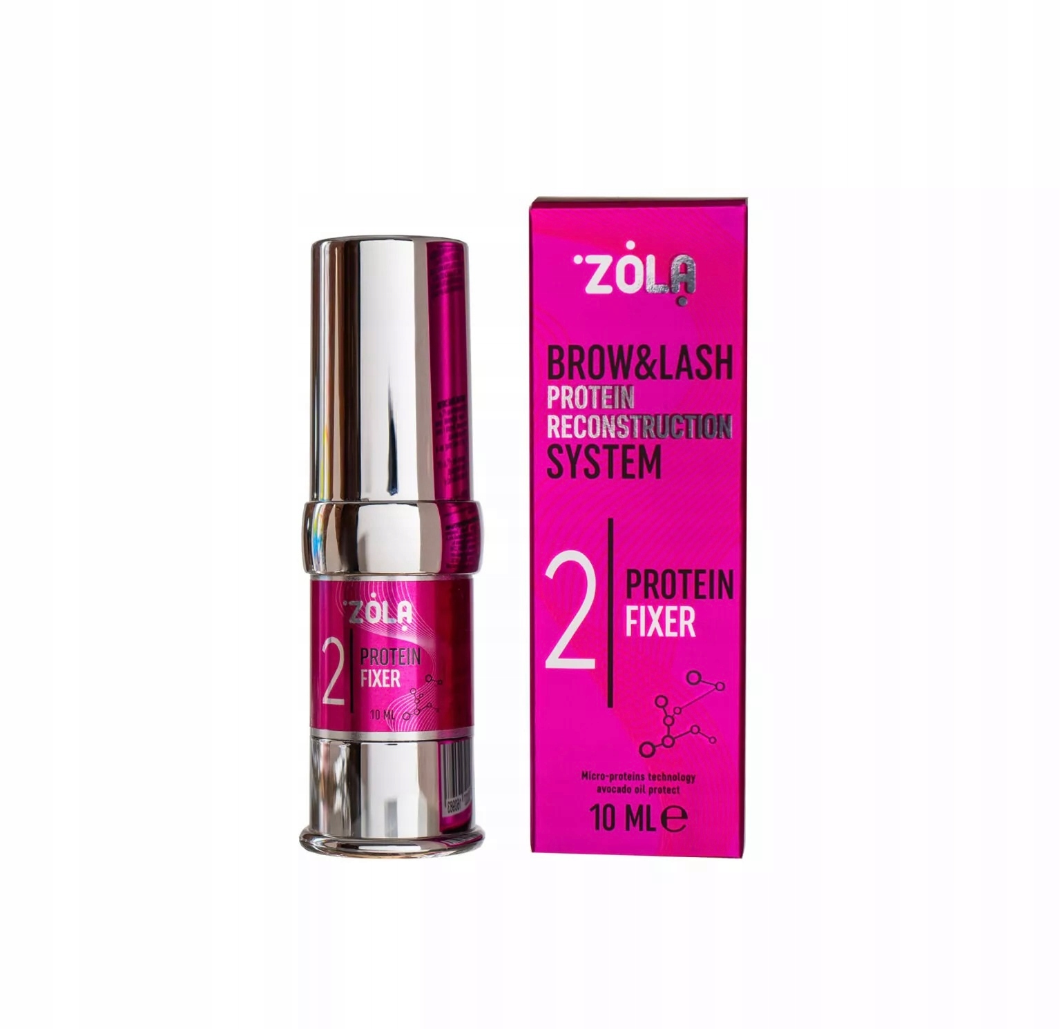 Zola Krok 2 protein fixer reconstruction systém pro laminaci obočí a řas