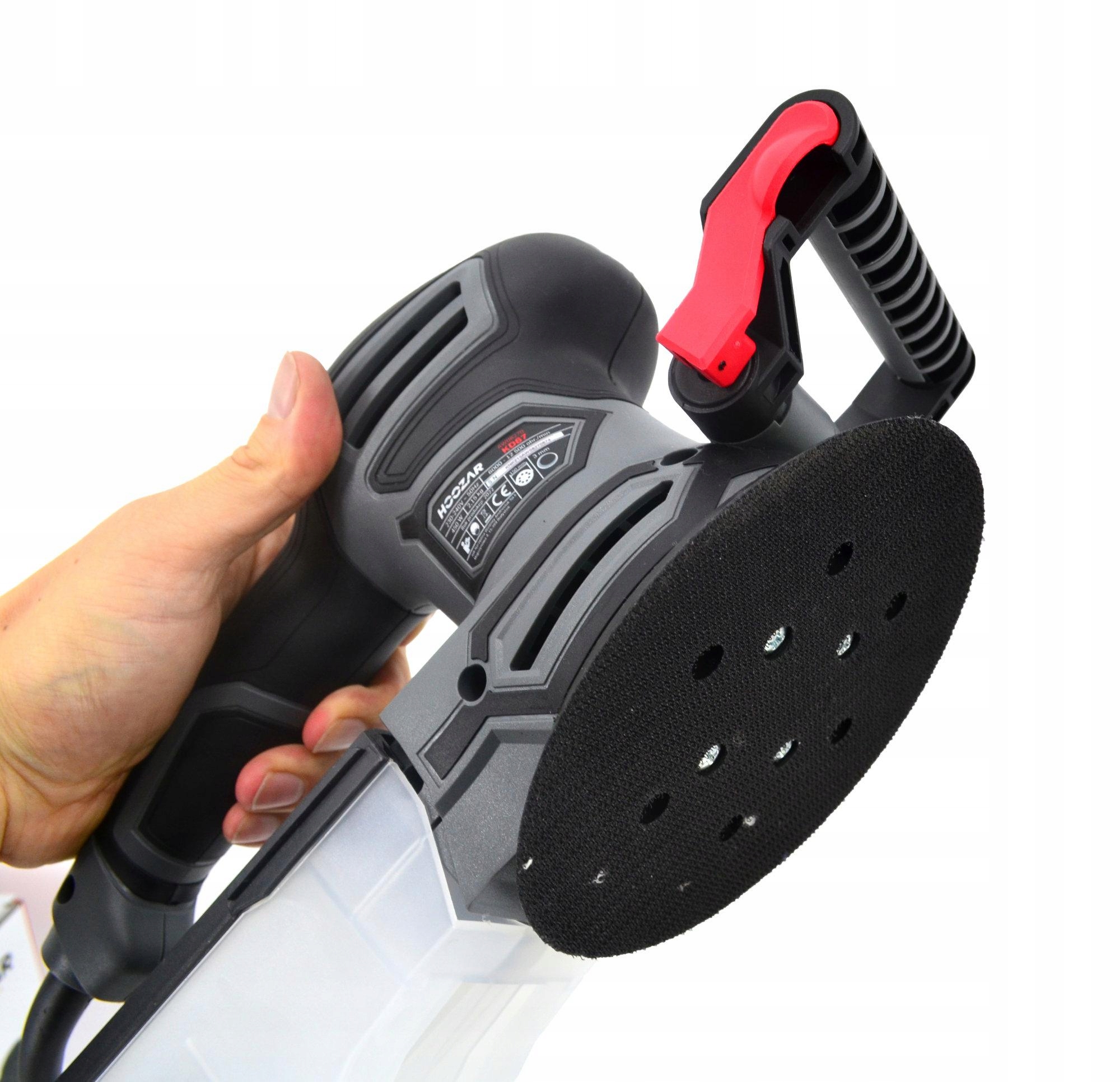 SZLIFIERKA MIMOŚRODOWA 150mm 450W Z RĄCZKĄ HOOZAR Stan opakowania oryginalne