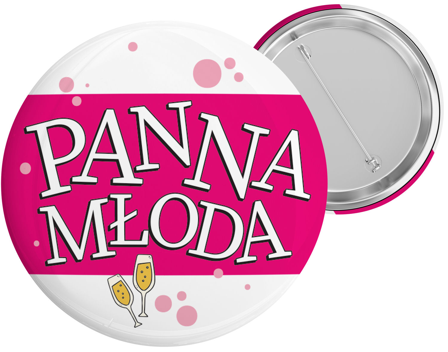

Przypinka Wieczór Panieński Kotylion Panna Młoda
