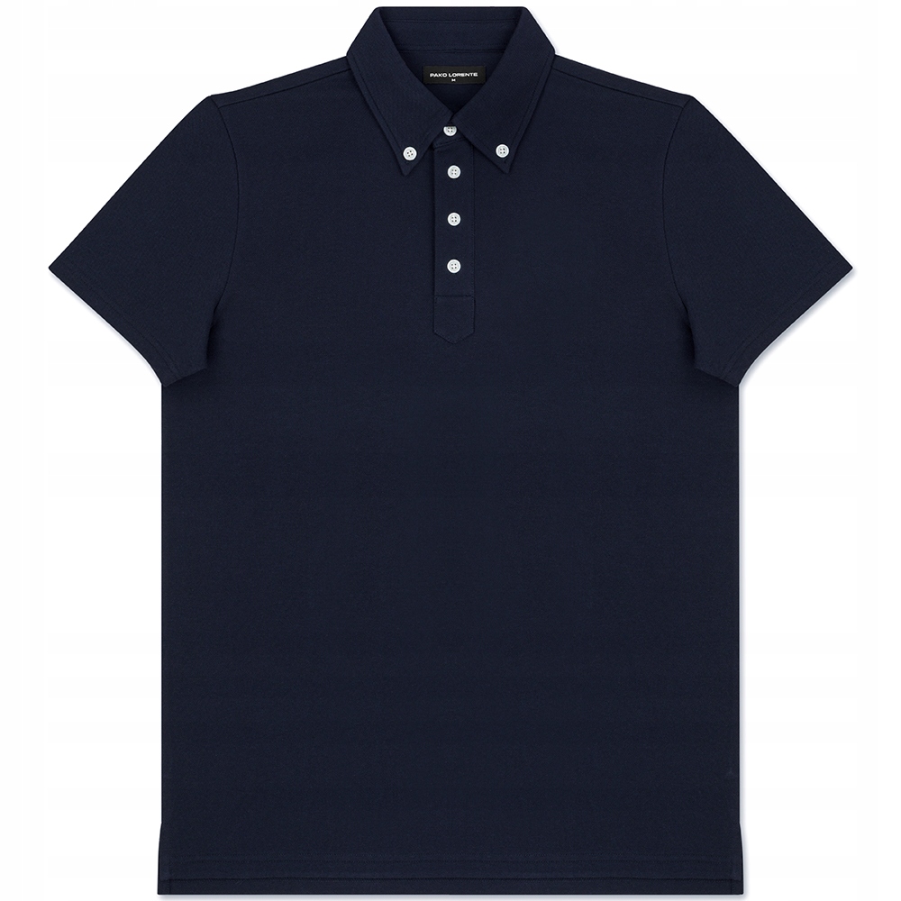 Tmavě modré polo tričko s připínacím límečkem Pako Lorente vel S