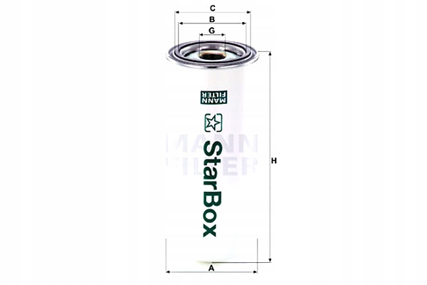 FILTR OLEJU BOGE MANN-FILTER Marka Mann-Filter