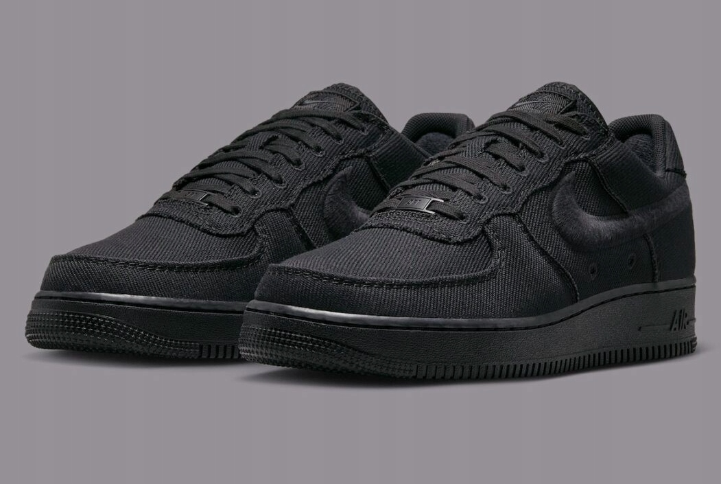 Sportovní boty Nike Air Force 1 Low Canvas HV1204-002 černé, velikost 41