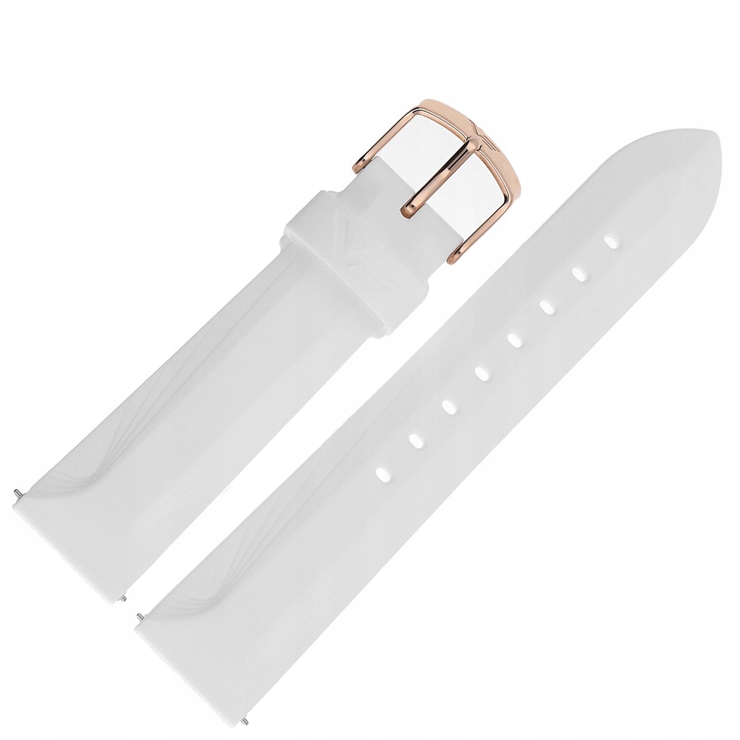 Pásek Undine Silikon (B528) bílý růžový