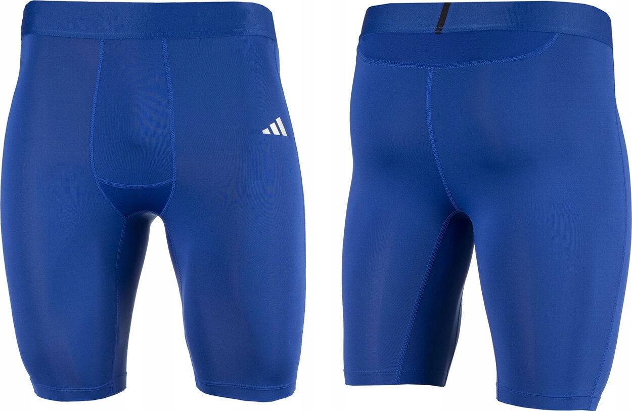 Kraťasy Pánské Adidas Techfit Aeroready Short Tights Modré vel S