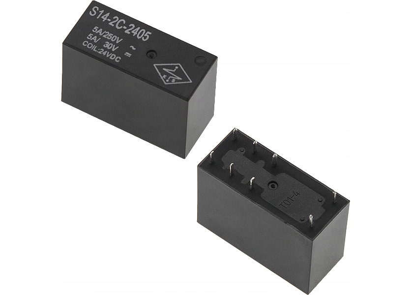 

Przekaźnik 5V/2x5A S14-2C-0505