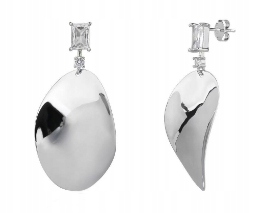 Stříbrné náušnice Ag 925 rhodiované IM0100125ER