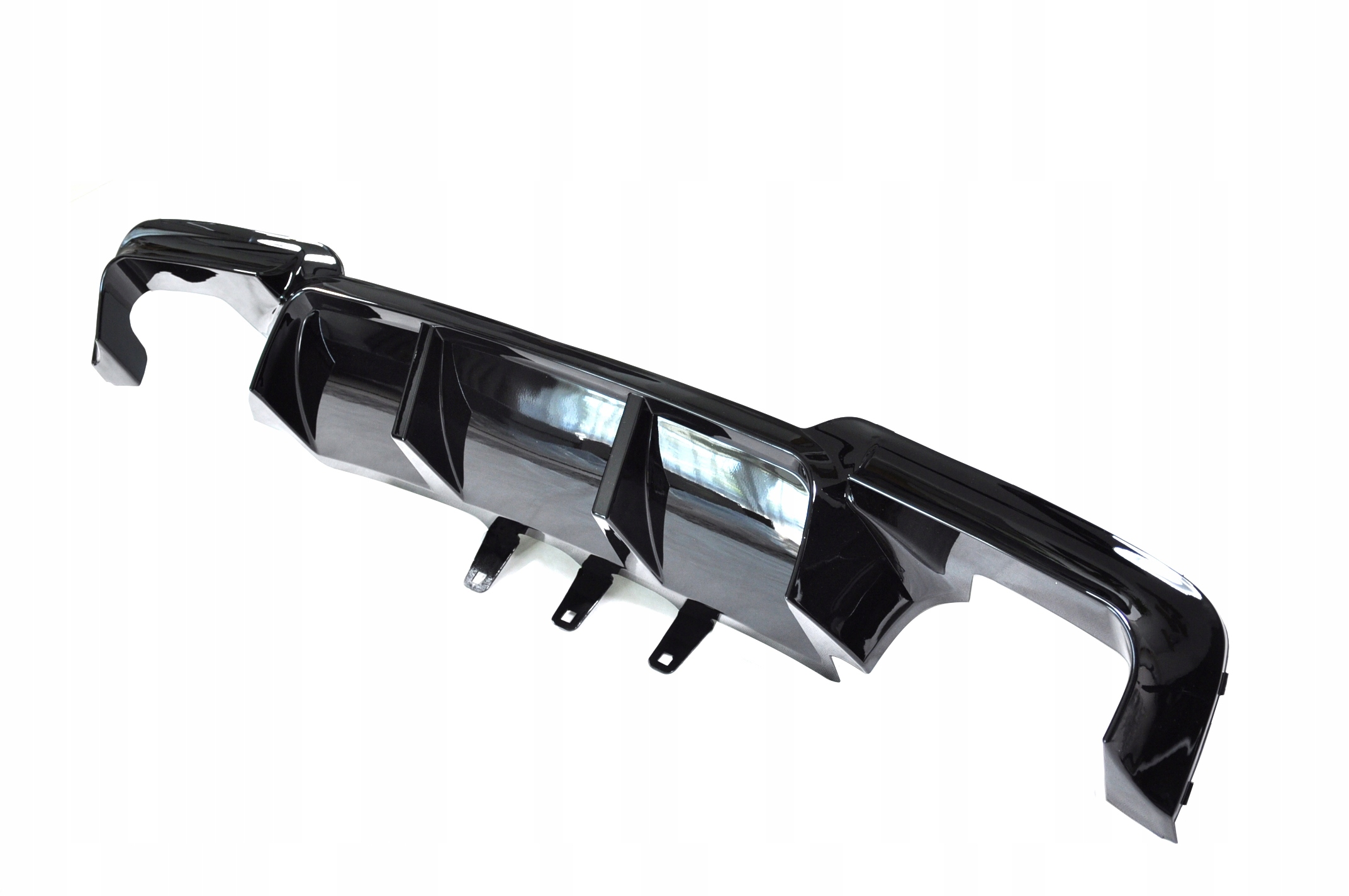 Dyfuzor zderzaka BMW F10 F11 DTM M5 look MPERFORMANCE czarny połysk ABS ! Producent części FP