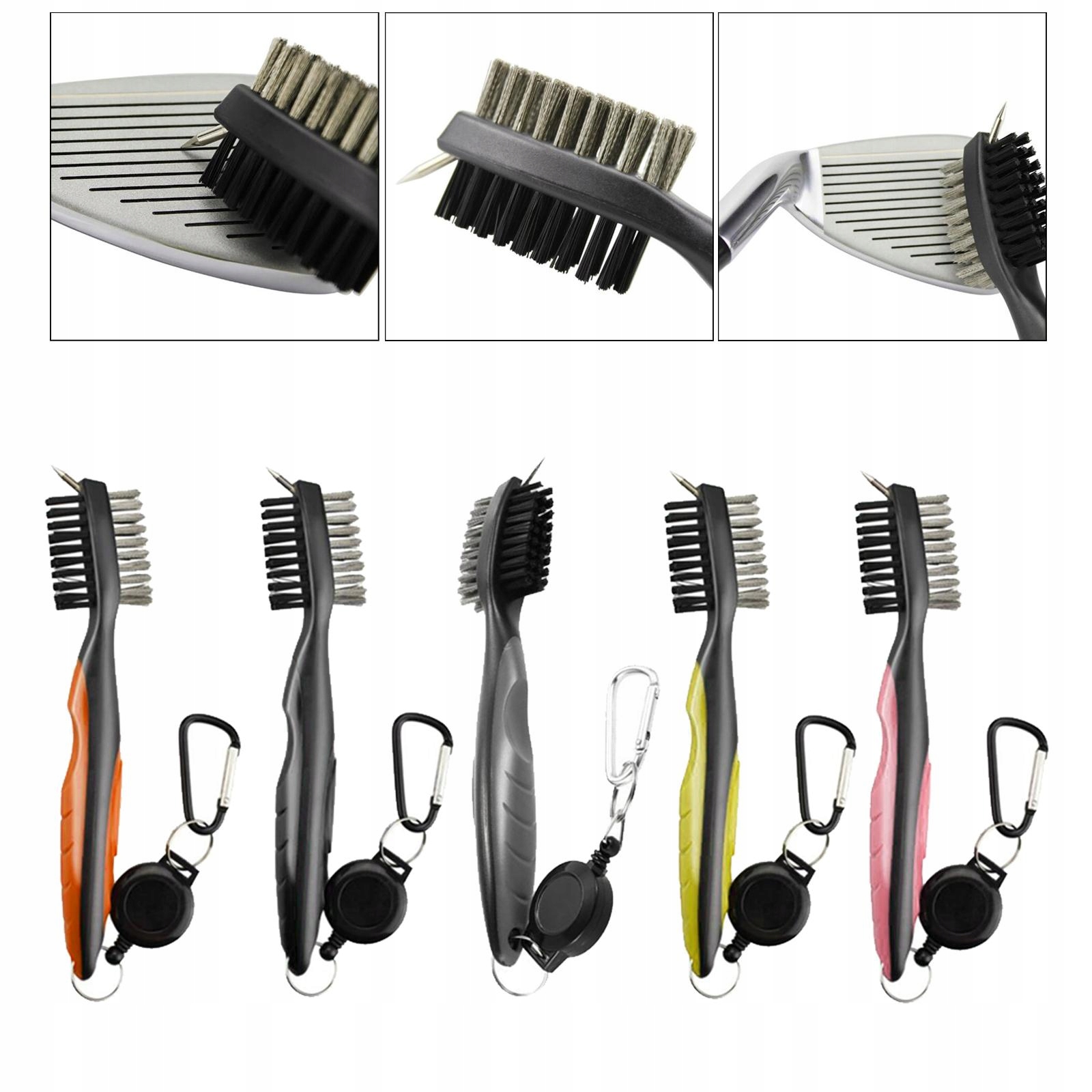 Golf Club Brush Cleaner Chowane narzędzie do Typ inny