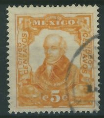 Mexico 5 cts. - Postać