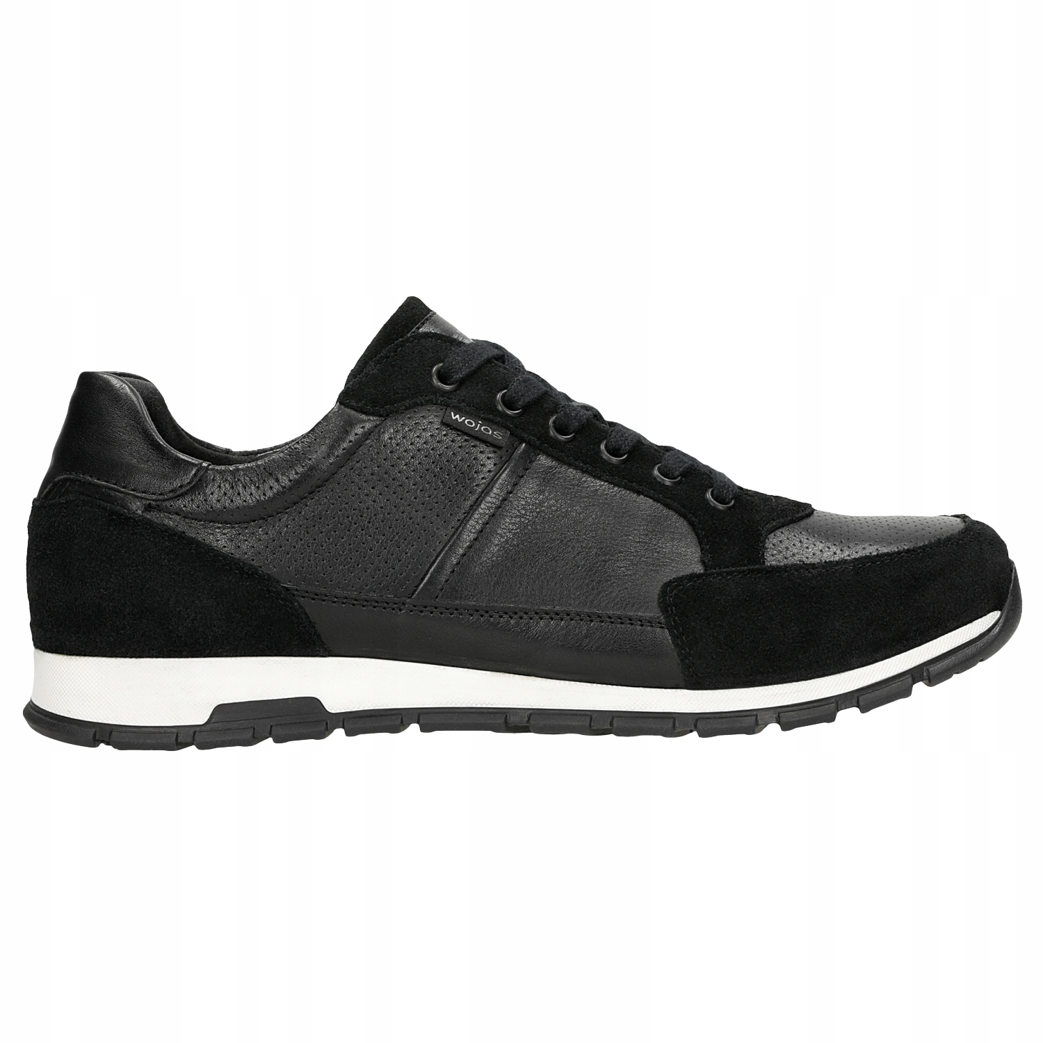 

Buty Wojas Półbuty męskie sneakersy czarne r. 45
