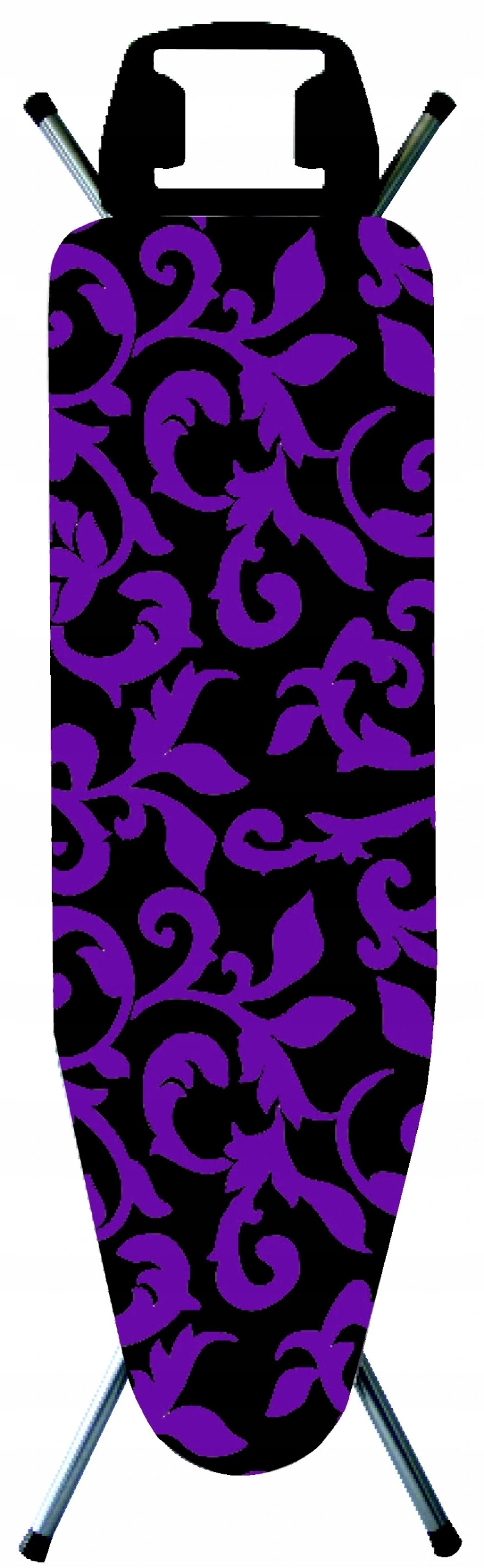 Levně Rolser žehlící prkno K-s Vintage S, 110 x 32 cm, fialové