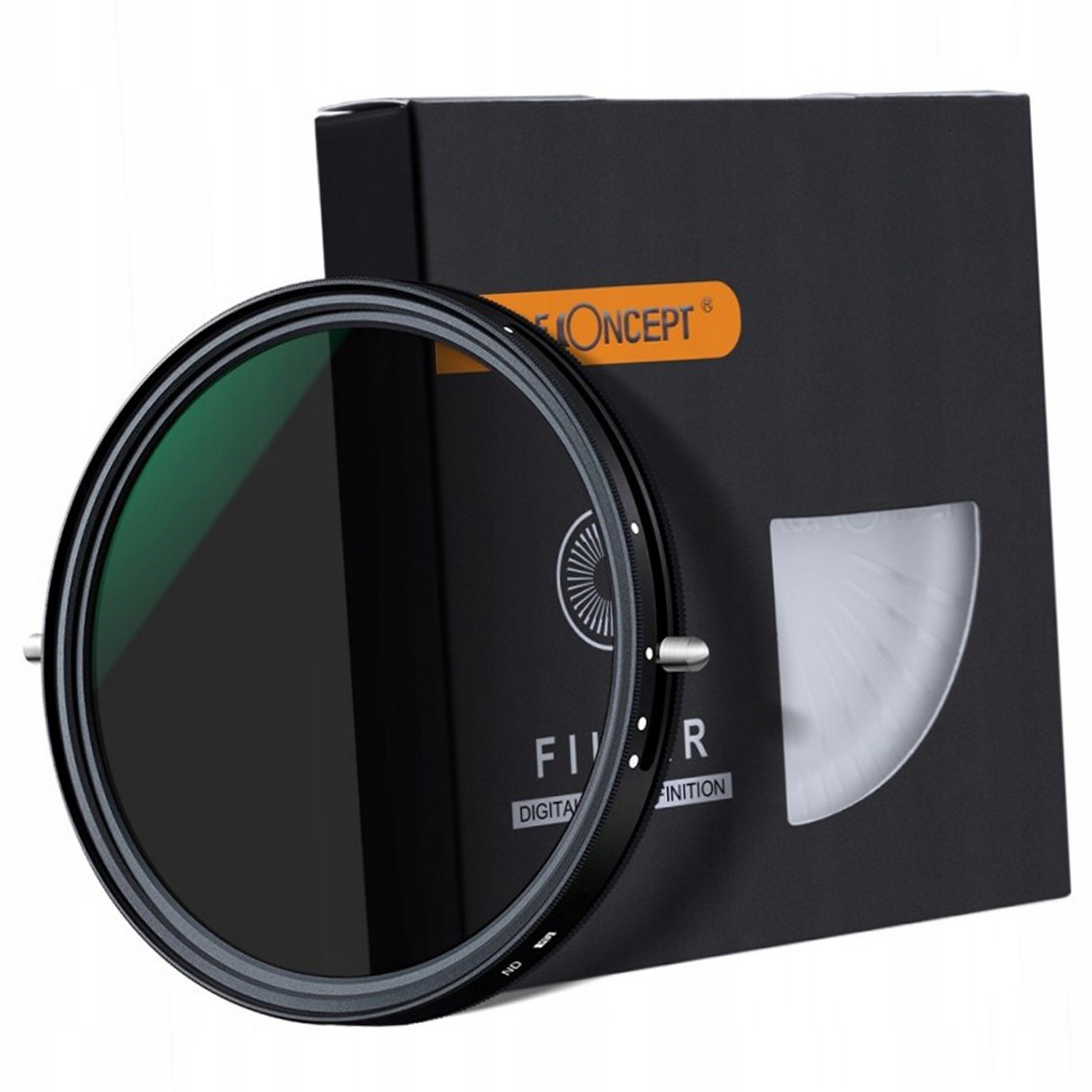 Filtr 52 mm Polarizační Šedý ND2-ND32 Fader Pro