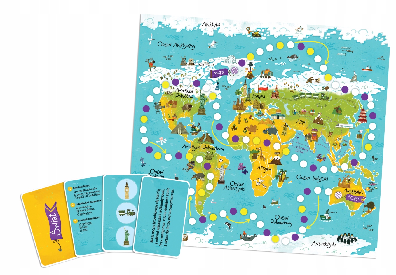 Planszówki Edukacyjne dla Dzieci Gra planszowa Naukowa Planszówka Dziecięca