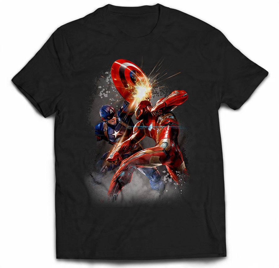 

Koszulka Prezent Fan Captain America CIVIL War XL